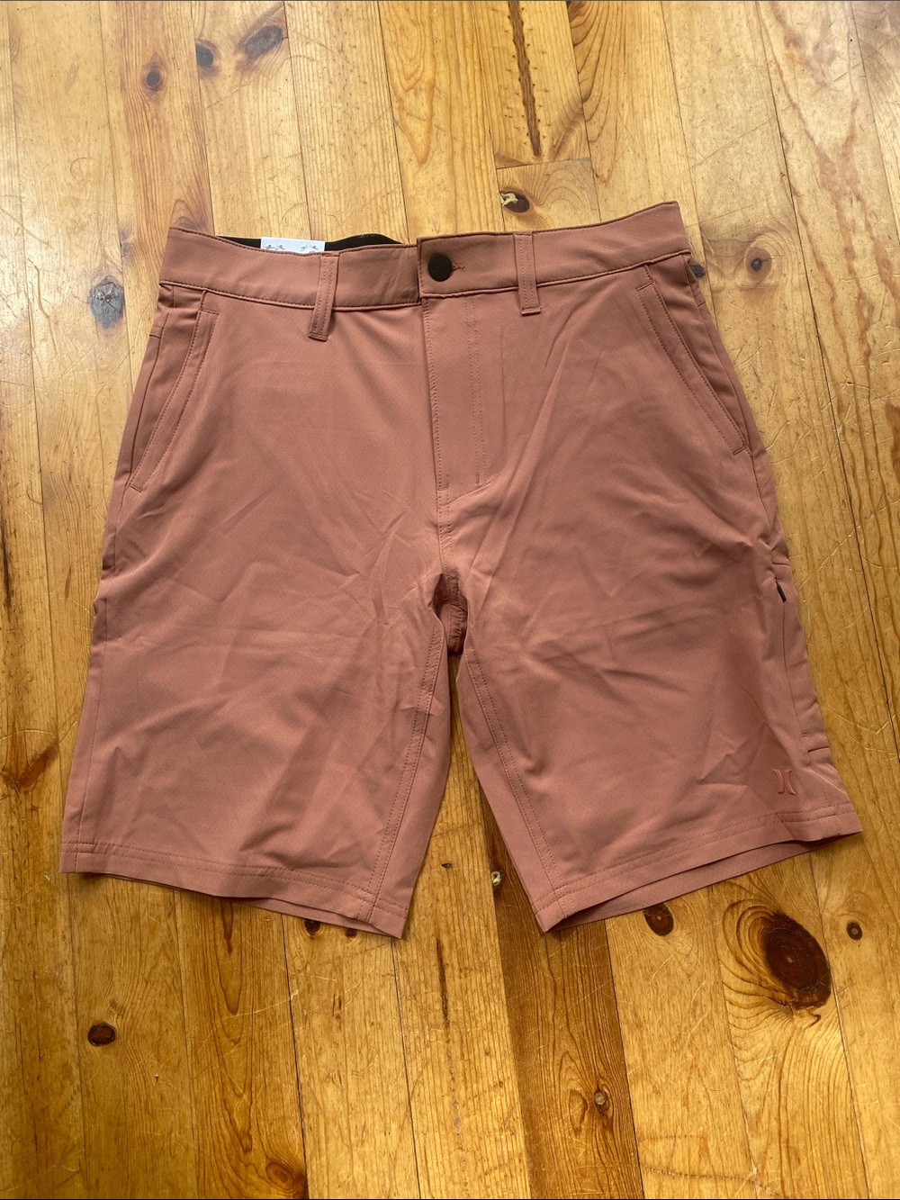 NWT Hurley Men's Hybrid Shorts in salmon color